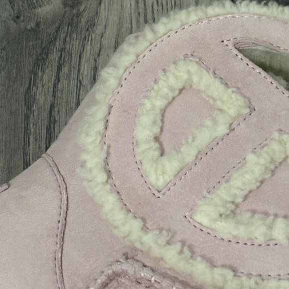 UGG Pink Shearling Boots - Picture 2 of 4
